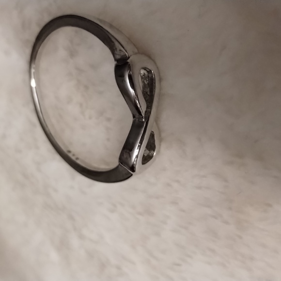 925 Infinity Symbol Ring - Picture 6 of 8